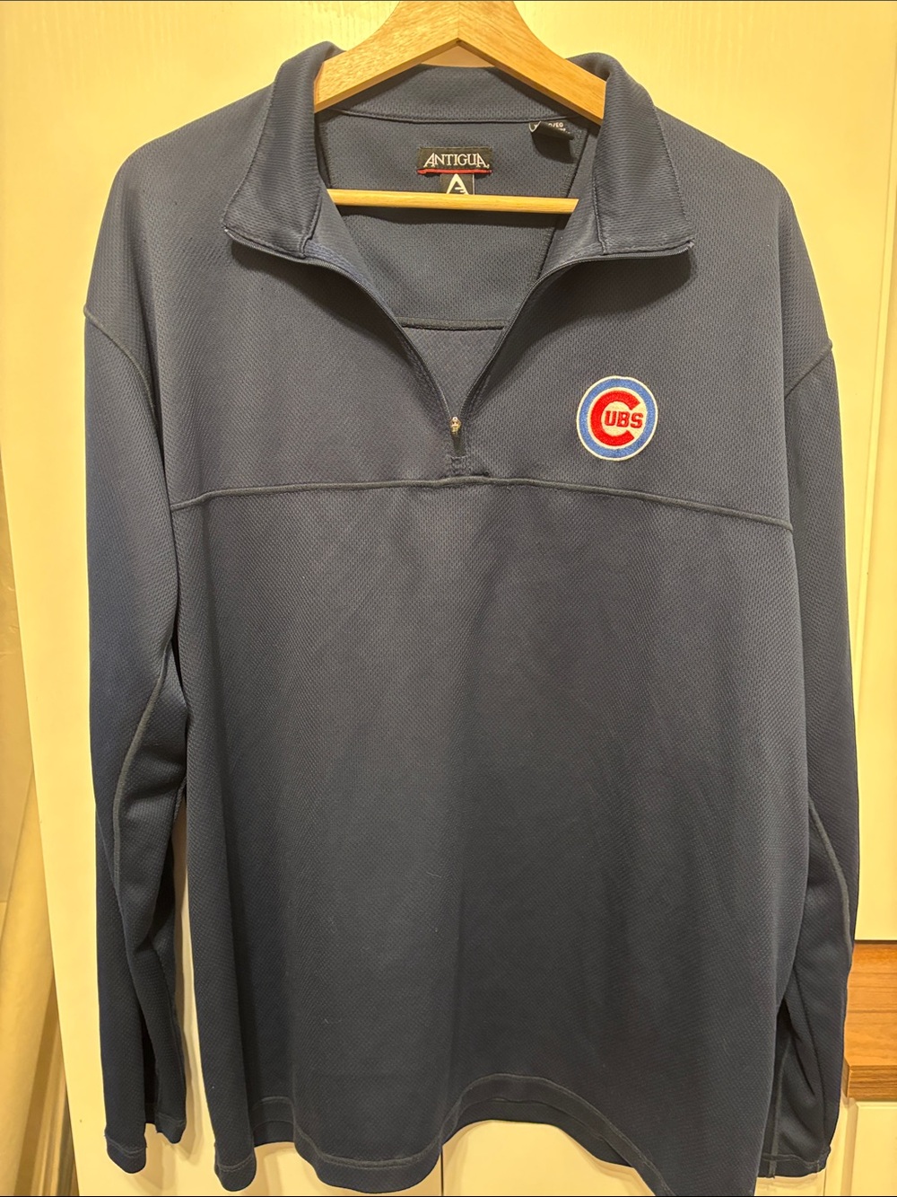 Antigua Navy Chicago Cubs Half-Zip Pullover